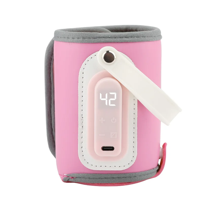 USB-flesverwarmer met LED-display
